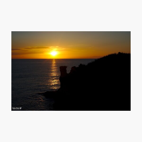 Salento and Albania watching sunrise Photographic Print