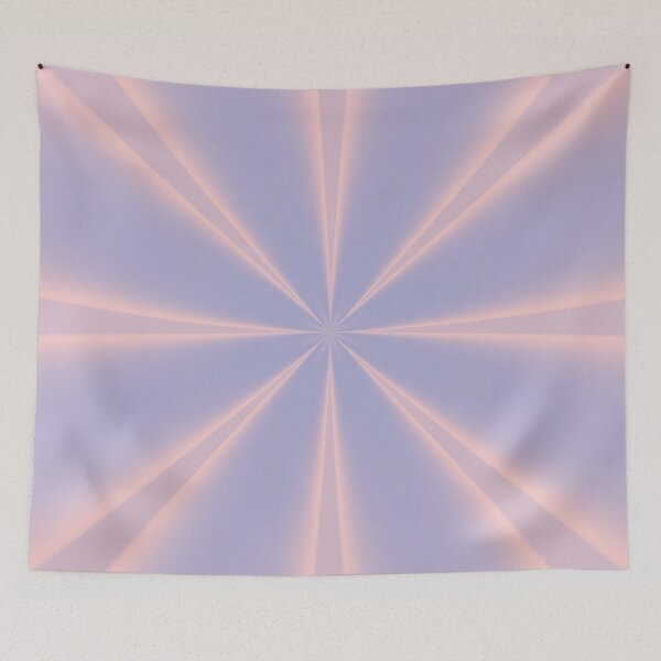Item preview, Fractal Pinch in Rose Quartz and Serenity designed and sold by charmarose.