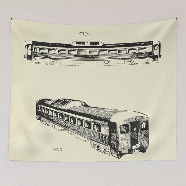 Item preview, Railway Car-1951 designed and sold by paulrommer.