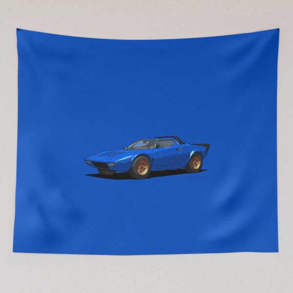 Item preview, Lancia Stratos HF Blu (Dark Blue) designed and sold by DigitalCel.