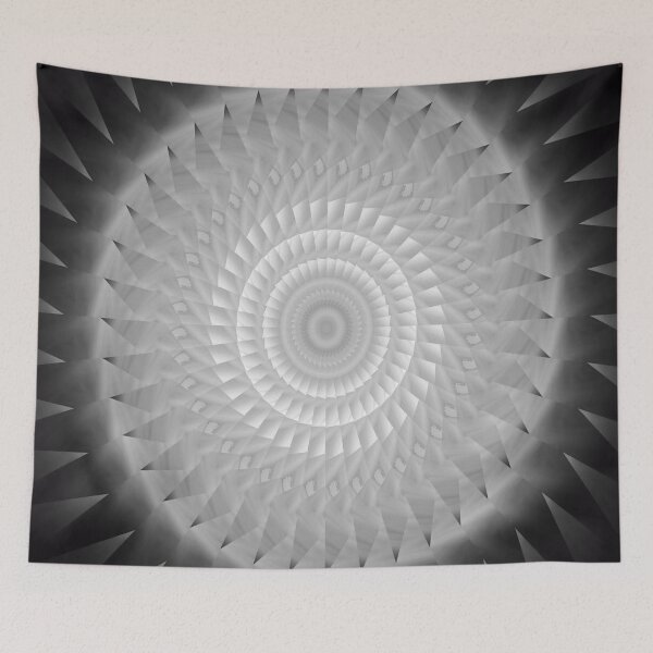 Item preview, Gray Kaleidoscope Art 2 designed and sold by TravelPhotoArt.