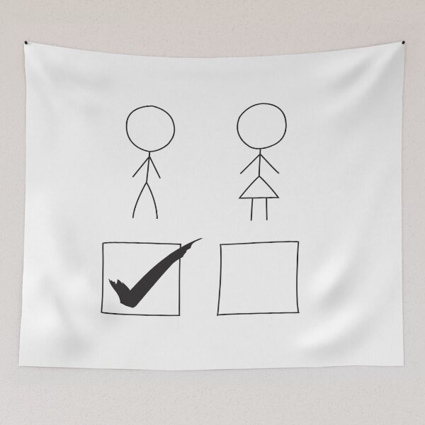 Item preview, Show Your Pride - Tick Box Man Vote designed and sold by PlagueRat.