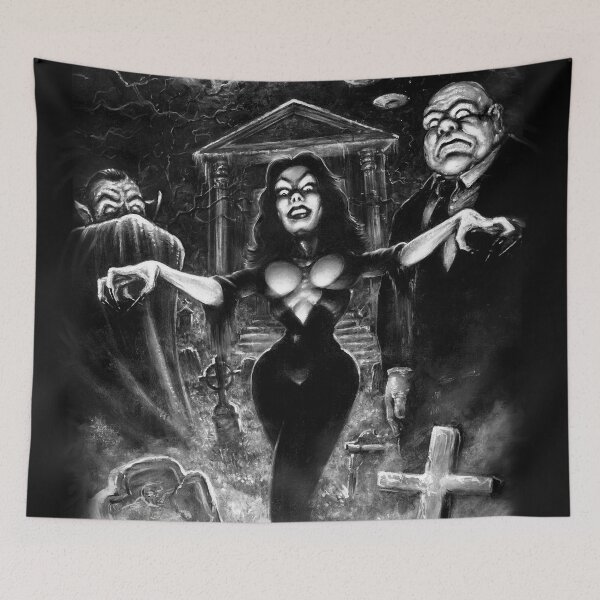 Artikelvorschau, Vampira Plan 9 Zombies entworfen und verkauft von monstermangraphic.