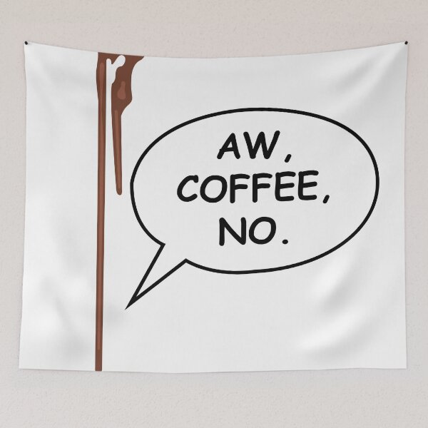 Item preview, Aw, Coffee, No. designed and sold by SinomeRae.