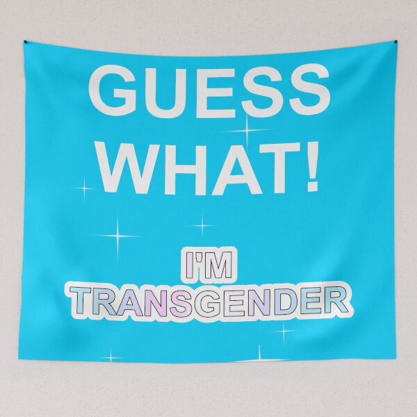 Item preview, Guess what! I'm transgender designed and sold by Rinkeii.