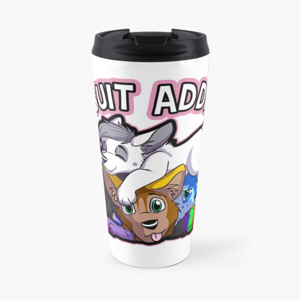 Fursuit Addict Travel Mug