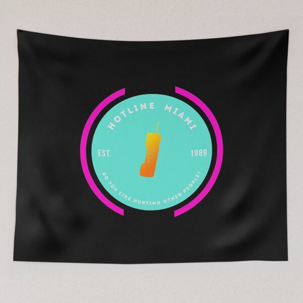 Item preview, Hotline Miami: Hipster logo designed and sold by Djidiouf.