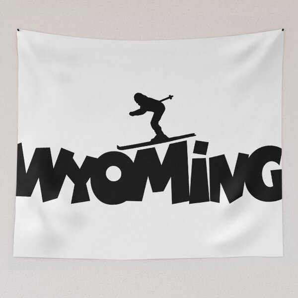 Item preview, Wyoming Ski (W) designed and sold by theshirtshops.