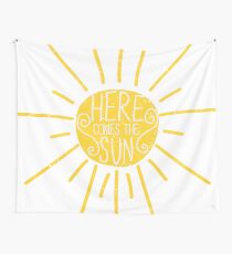 Here Comes the Sun Wall Tapestry