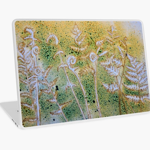 Ferns and Ink Laptop Skin