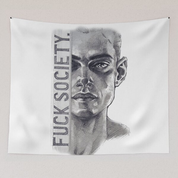 Item preview, Fuck Society Mr. Robot designed and sold by Marcuccio.