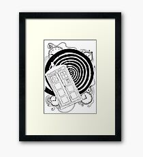 And somewhere in the universe the teas getting cold. Framed Print