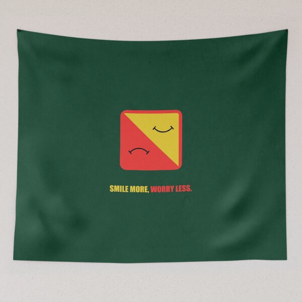 Item preview, Smile More, Worry Less - Corporate Start-Up Quotes designed and sold by Labno4.