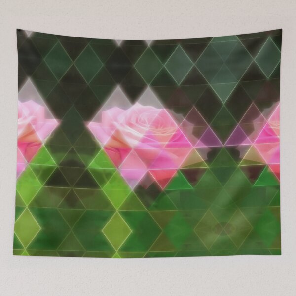Item preview, Rosas rosas en Anzures 3 Art Triangles 1 designed and sold by TravelPhotoArt.