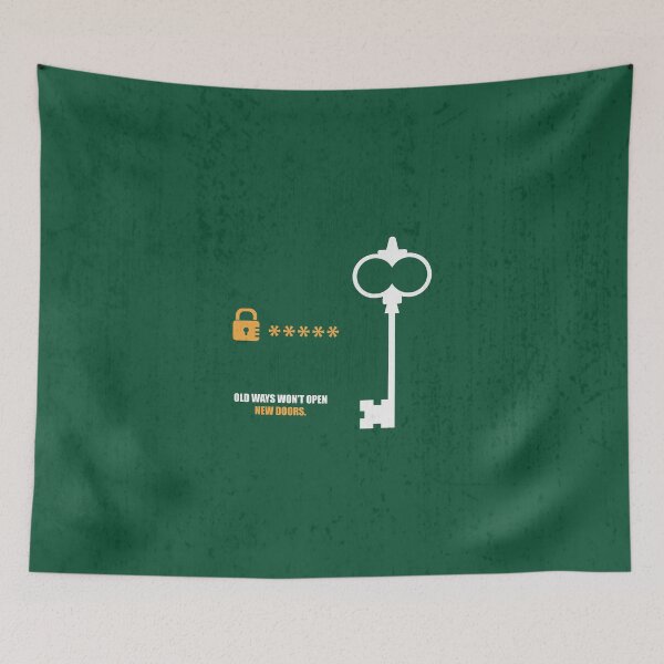 Item preview, Open New Doors - Business Quotes Poster designed and sold by Labno4.