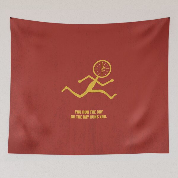 Item preview, You Run The Day Or The Day Runs You - Corporate Start-up Quotes designed and sold by Labno4.