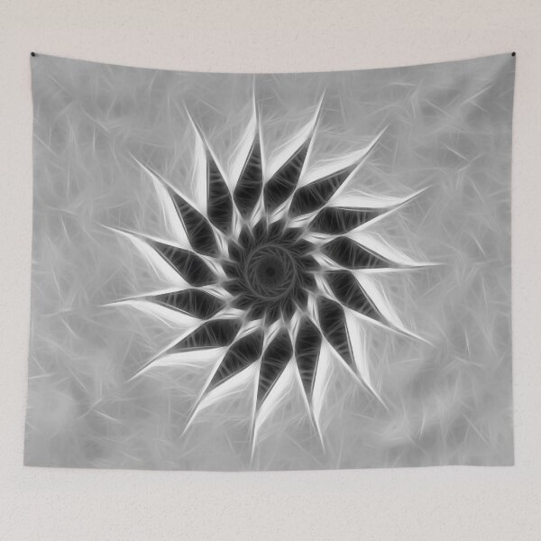 Item preview, Gray Kaleidoscope Art 19 designed and sold by TravelPhotoArt.