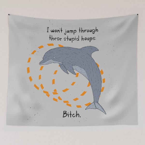 Item preview, Angry Dolphin designed and sold by hervegraph.