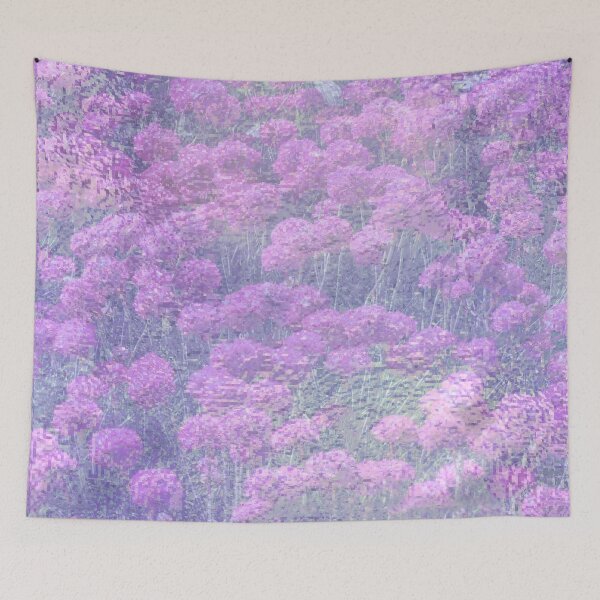 Item preview, Yachats Oregon - Purple Beach Flowers designed and sold by IMAGETAKERS.