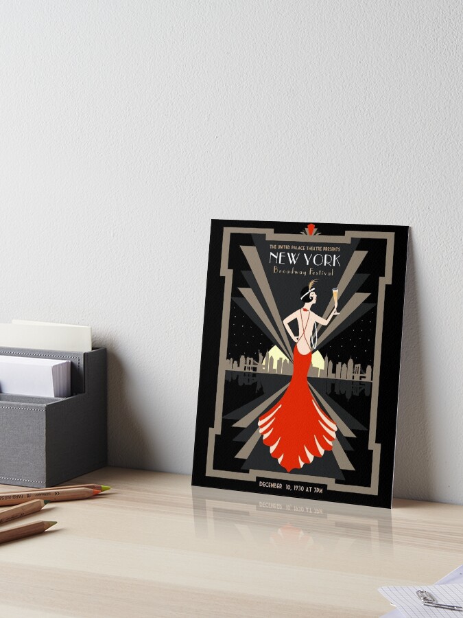 NEW YORK : Vintage 1930 Broadway Festival Advertising Print NEW YORK : Vintage 1930 Broadway Festival Advertising Print