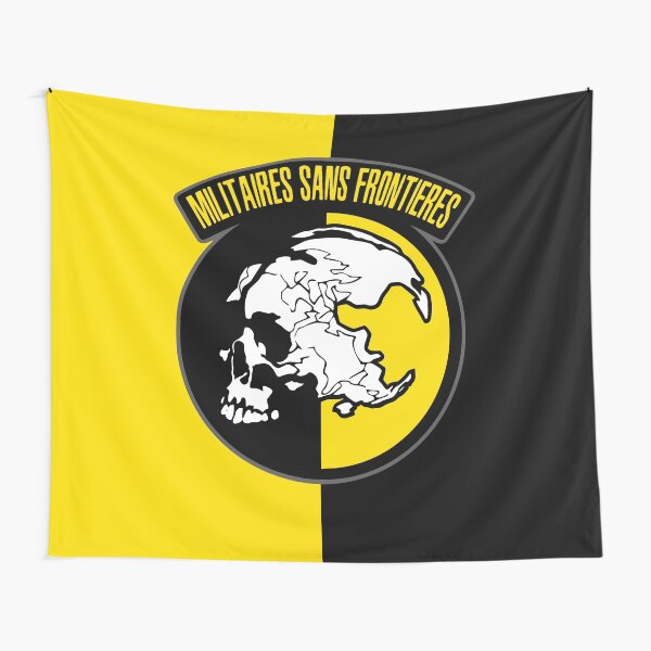 MGS - Militaires Sans Frontieres Logo Tapestry
