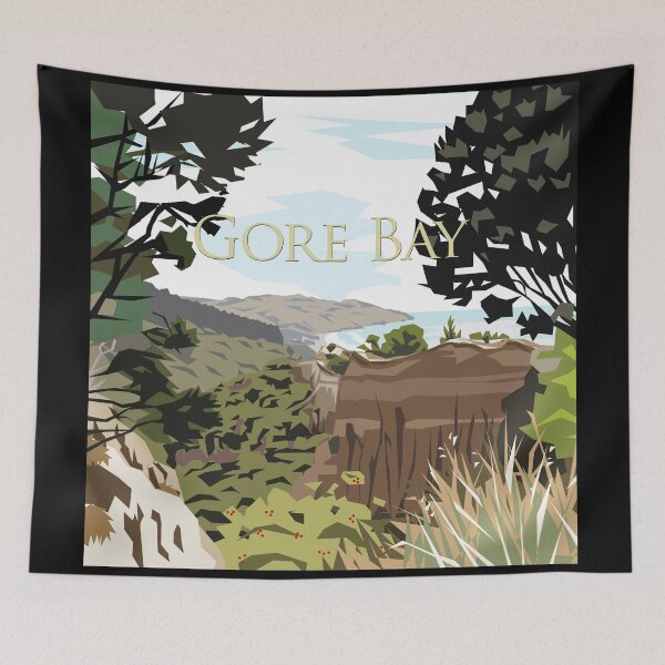 Item preview, Gore Bay, NZ by Ira Mitchell-Kirk designed and sold by Ira Mitchell.