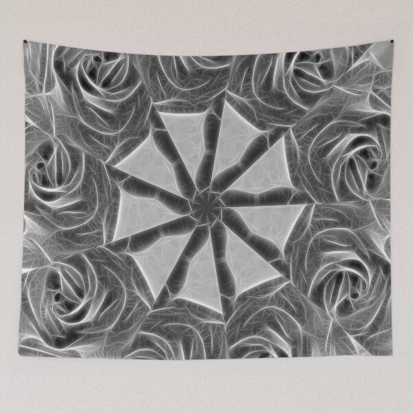 Item preview, Gray Kaleidoscope Art 17 designed and sold by TravelPhotoArt.