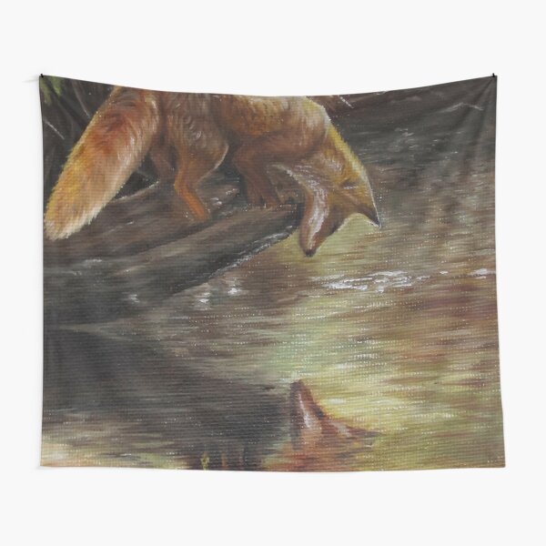 Curious Reflection Tapestry