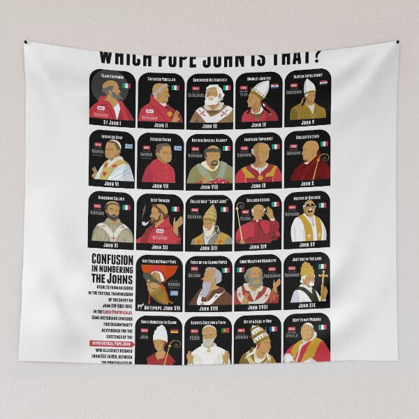 Item preview, All the Pope Johns I - XXIII designed and sold by Chris Rees.