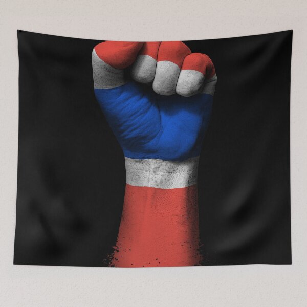 Item preview, Flag of Thailand on a Raised Clenched Fist  designed and sold by JeffBartels.