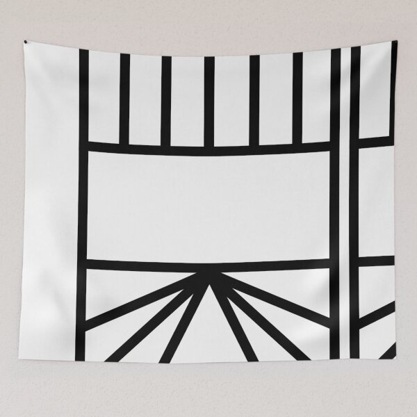Item preview, Geometric Design - Bars & Fan designed and sold by TheIzzySquishy.