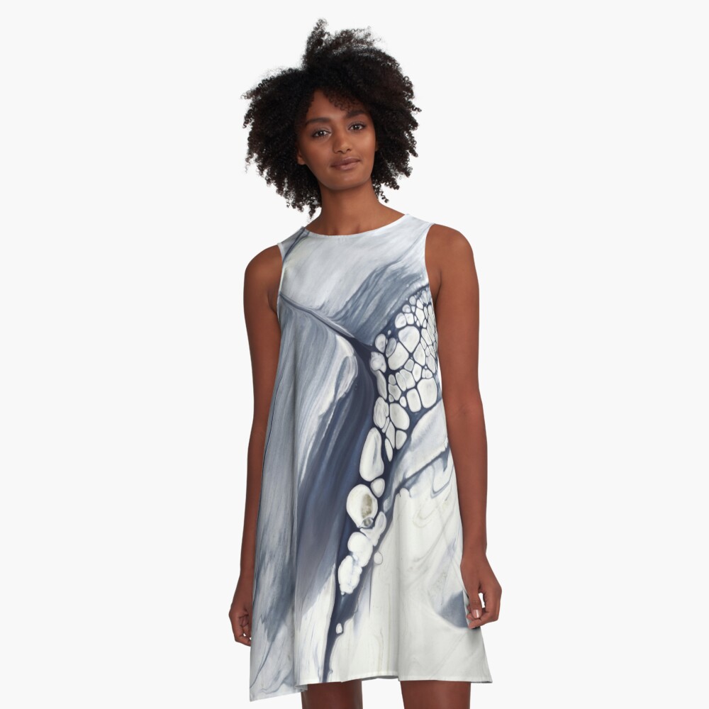 Item preview, A-Line Dress designed and sold by PrintsProject.