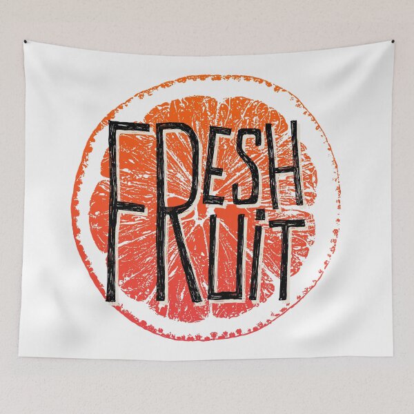 Item preview, Orange fresh fruit illustration designed and sold by ONiONAstudio.