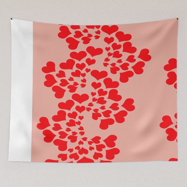 Item preview, Red Hearts Fractal (Valentine's Day) designed and sold by Crayle.