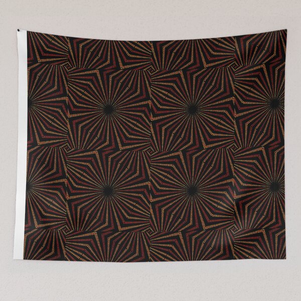 Item preview, Tribal Geometric Vintage Pattern  designed and sold by DFLC Prints.