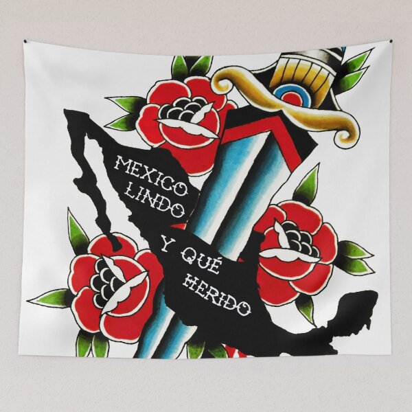 Item preview, Mexico Lindo y Que Herido designed and sold by alxbngala.