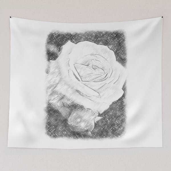 Item preview, Pink Roses in Anzures 2 Charcoal designed and sold by TravelPhotoArt.