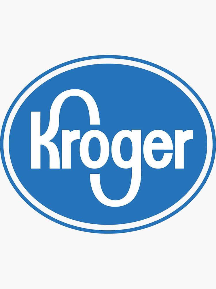 "Kroger Merchandise" Sticker for Sale by MelindaBoone Redbubble