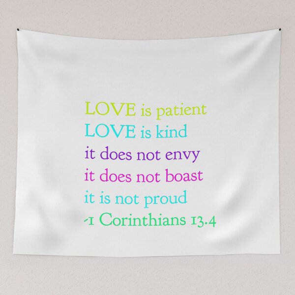 Item preview, Love is Patient - Bible Verse - Cool Tee designed and sold by Espied.