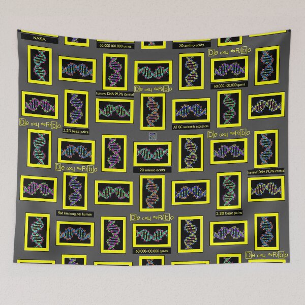 Item preview, "Sheldon Wears De Oxy Ribo - YELLOW"© designed and sold by Lisa Clark - Thinker Collection STEM Art and MORE.