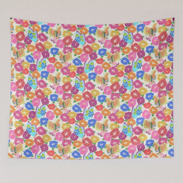 Item preview, Butterflies & Flowers designed and sold by Lydia Meiying.