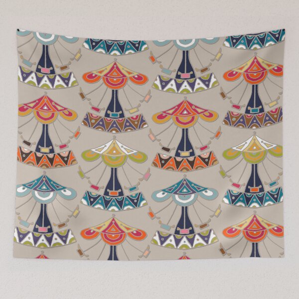 Item preview, carousel damask designed and sold by scrummy.
