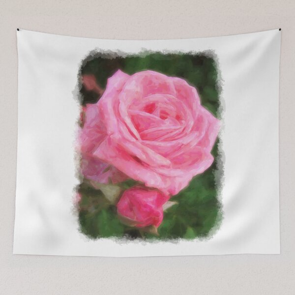 Item preview, Pink Roses in Anzures 2 Vivid Oil designed and sold by TravelPhotoArt.