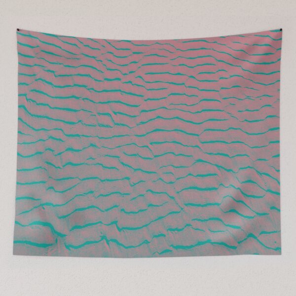 Item preview, Yachats Oregon - Pink/Teal Sand Design designed and sold by IMAGETAKERS.