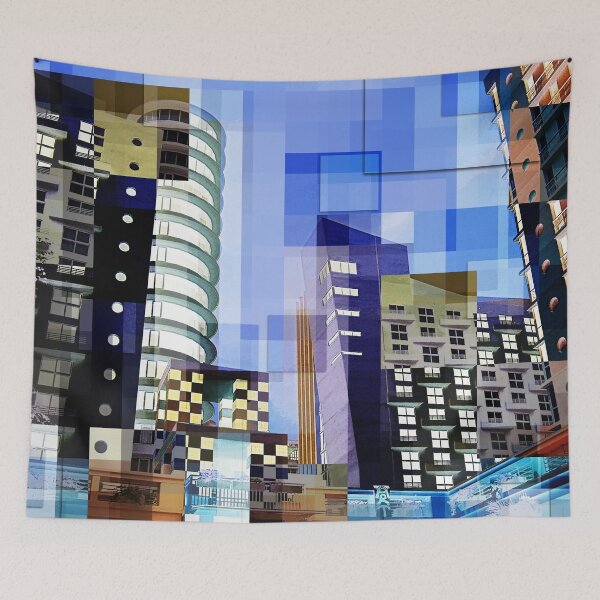 Item preview, Retro City Tower Tiles designed and sold by Phil Perkins.
