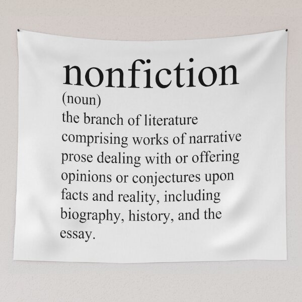 Item preview, Non-Fiction Definition designed and sold by literarydreamrs.