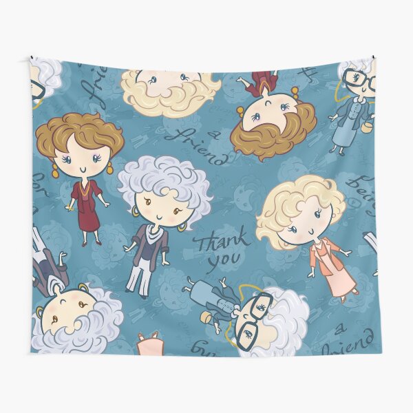 thank you for being a friend Tapestry