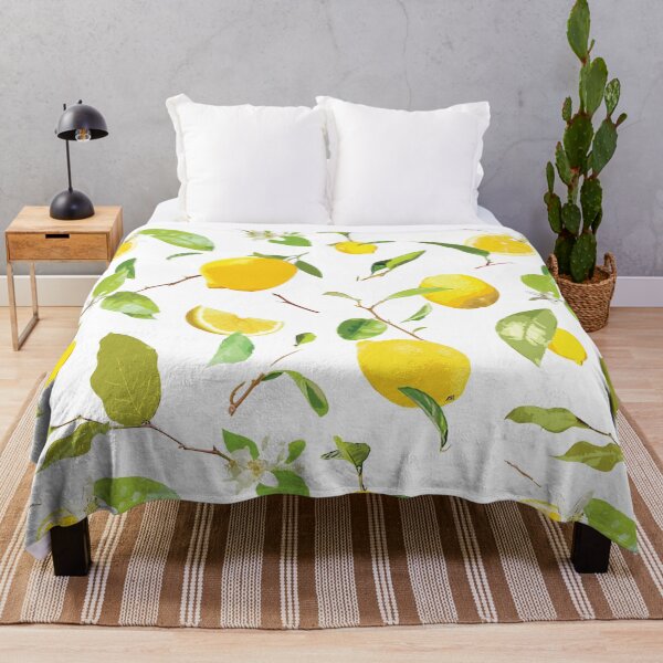 Item preview, Watercolor Lemon & Leaves designed and sold by B & K Store.