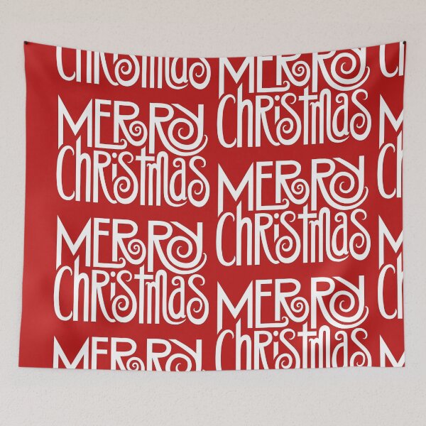 Item preview, Merry Christmas Text White designed and sold by mrana.