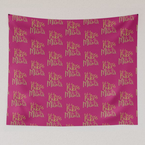 Item preview, Cute Ride Like Mama Bicycle Biker Bike Lover Mom Women Gift designed and sold by Freid.